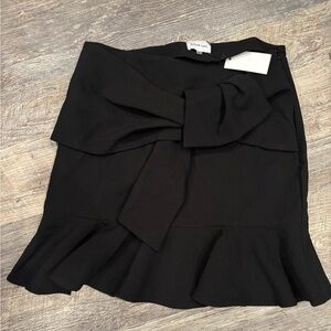 Sugarlips Elegant Black Asymmetrical Skirt size Medium- NWT